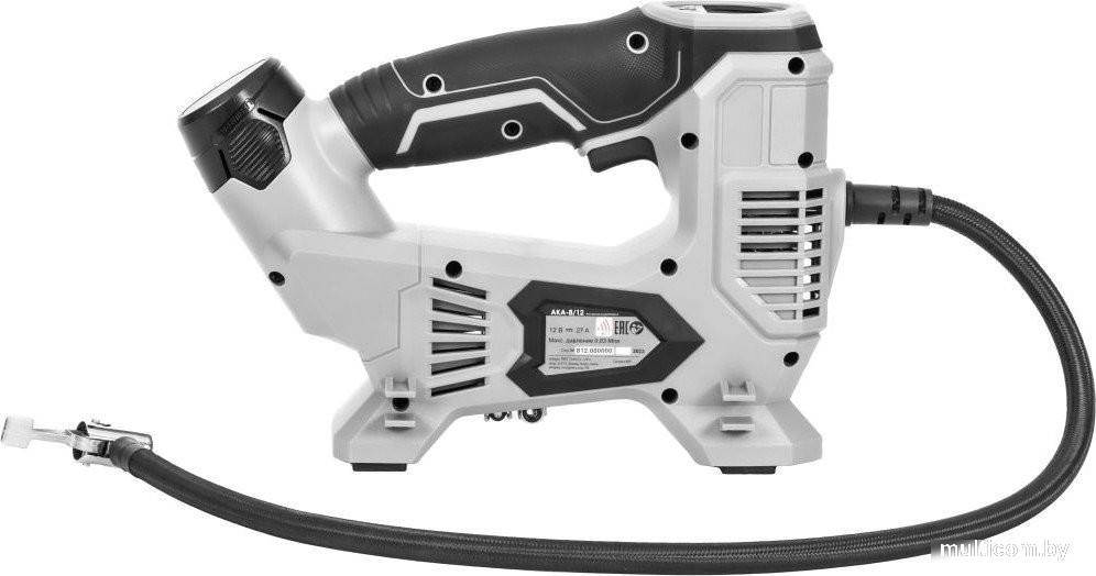 Автомобильный компрессор Интерскол АКА-8/12ЭМ 812.2.2.70 (с 2-мя АКБ)