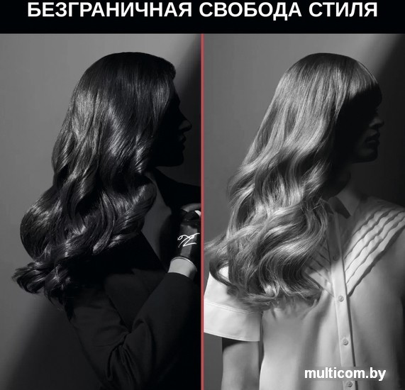 Круглая плойка Rowenta Karl Lagerfeld CF323LF0