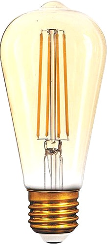 Светодиодная лампа Gauss LED Filament ST64 E27 8W Golden 2400К 157802008