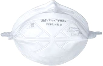 3M Противоаэрозольная фильтрующая полумаска 9152R Vflex