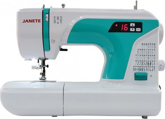 Электронная швейная машина Janete 2100AT (бирюзовый)