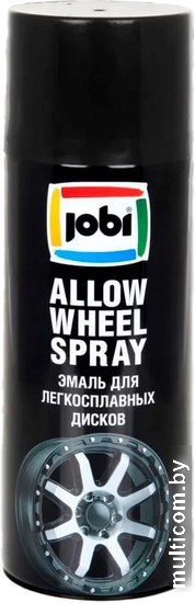 Автомобильная краска Jobi Для легкосплавных дисков 520мл (черный)