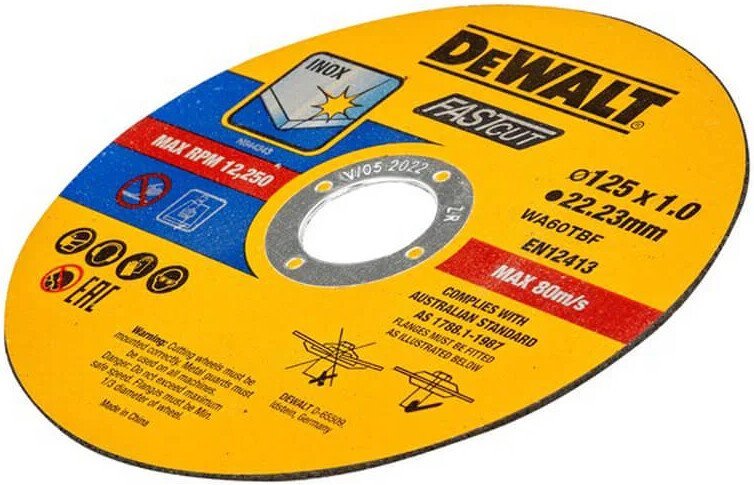 Набор отрезных дисков DeWalt DT43972