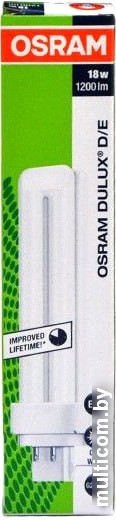 Люминесцентная лампа Osram Dulux D G24q-2 18 Вт 4000 К