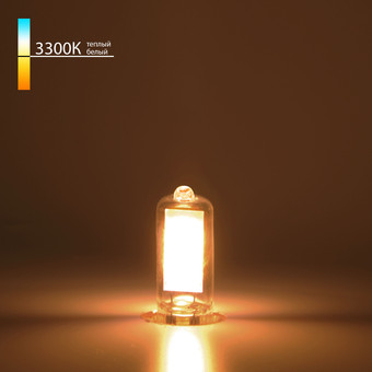 Светодиодная лампочка Elektrostandard G4 LED 3W 220V 3300K стекло BLG416