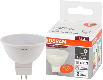 Osram LV MR1635 5 SW/865 230V GU5.3 RU 110
