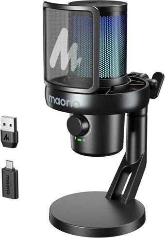 Проводной микрофон Maono DM40 Pro (черный)