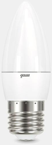 Светодиодная лампочка Gauss LED-M-7-C37-3000K-Е27 630lm 10302172