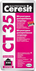Декоративная штукатурка Ceresit CT 35. Под окраску
