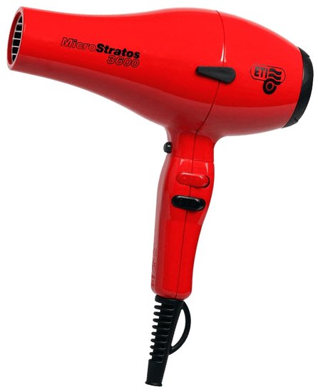 Фен ETI Micro Stratos 3600 (красный)