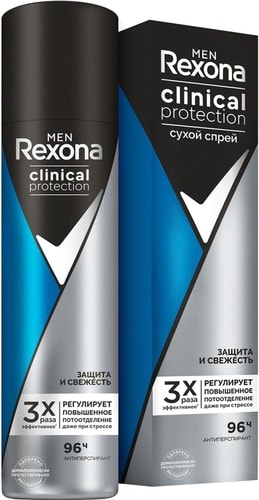 Rexona Men Clinical Protection защита и свежесть 150 мл