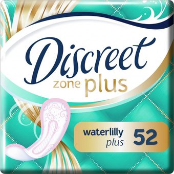 Прокладки ежедневные Discreet Deo Water Lily Plus Trio (52 шт)