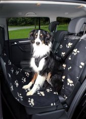 Чехол для сиденья Trixie 13234 (черный/бежевый)