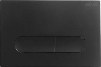 Панель смыва Cezares LINER-BTN-NOP (черный матовый)